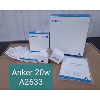 Củ sạc nhanh anker powerport pd nano 20w - a2633