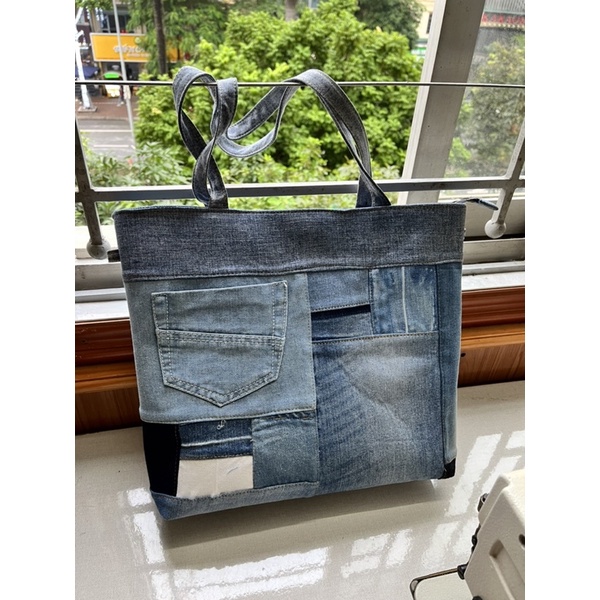 Túi tote jean