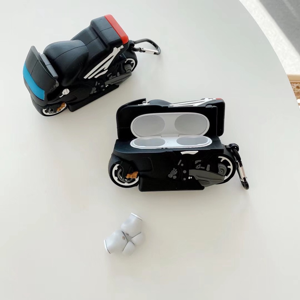 Vỏ case airpod moto 3 2 pro chất ốp dày dặn, chống bám bụi