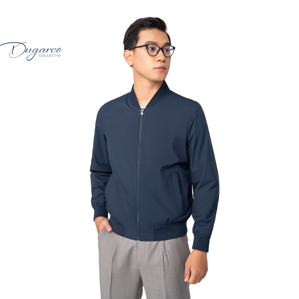 Áo khoác DUGARCO nam 2 lớp cao cấp dáng bomber tính năng trượt nước 228JM22083