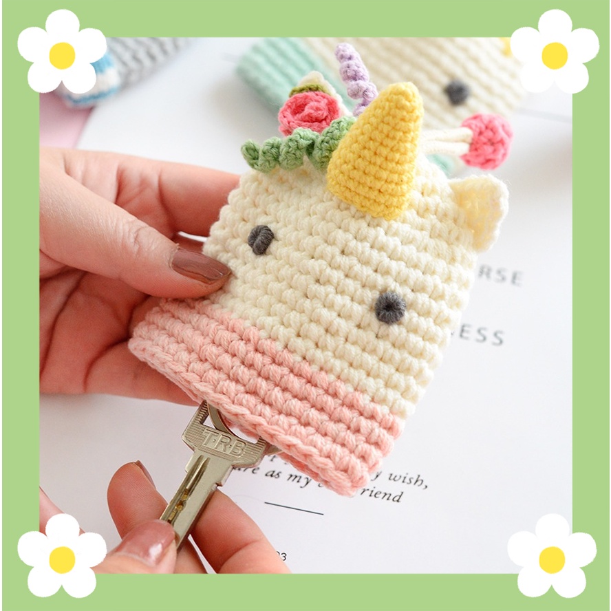 Móc Chìa Khóa Hình Kỳ Lân Hoạt Hình Đáng Yêu