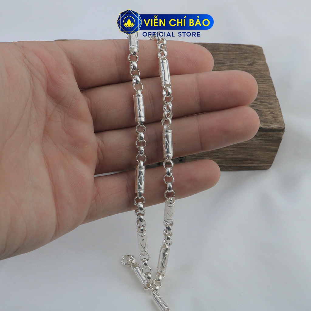 Dây chuyền bạc trẻ em Luis chất liệu bạc 925 thời trang phụ kiện trang sức Viễn Chí Bảo D300041