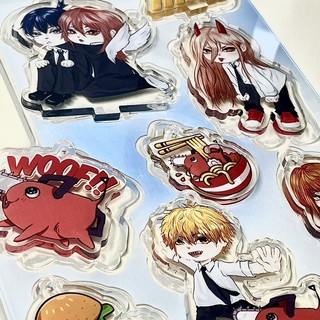 [CHAINSAW MAN] SET MÓC KHOÁ, MÔ HÌNH STANDEE SIZE A5