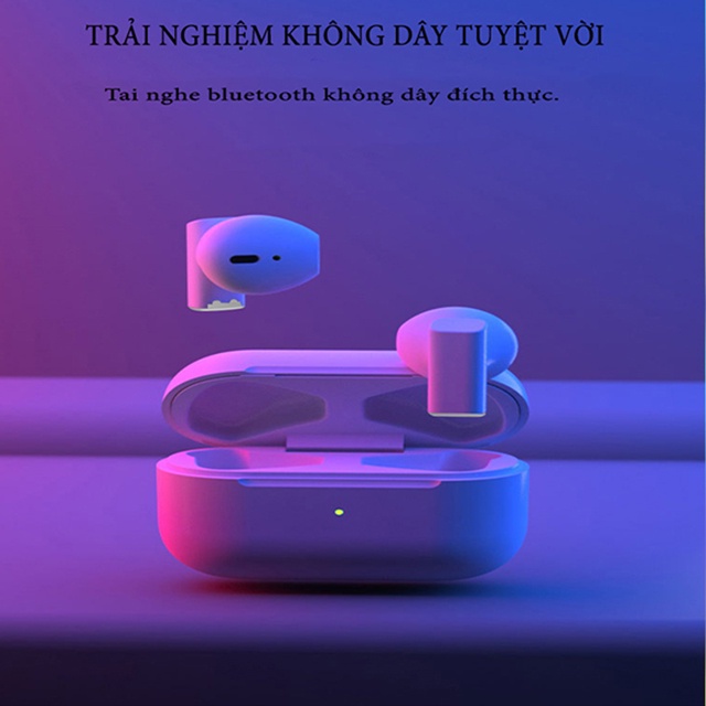 Tai nghe nhét tai Ap5 Ecoking kết nối bluetooth 5.1 có micro trò chuyện điều khiển vân tay xuyên âm tốt pin trâu bắt xa