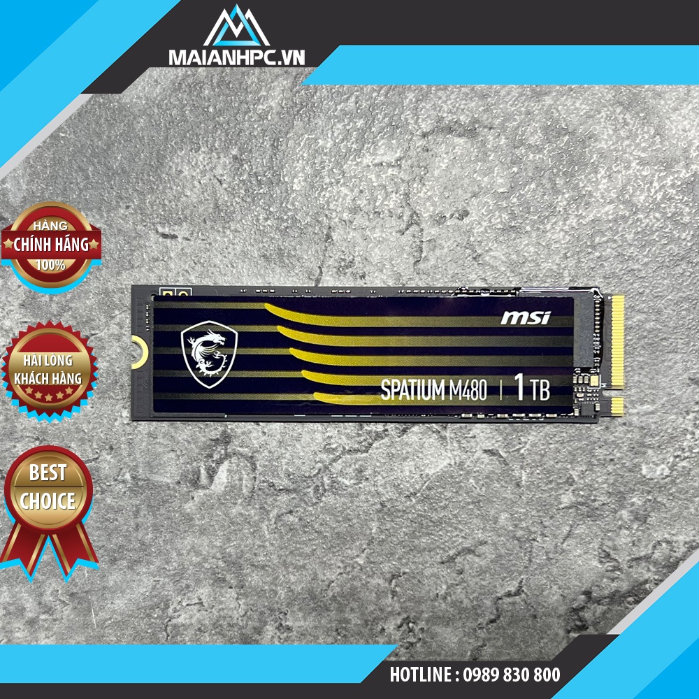 SSD MSI Spatium M480 PCIe 4.0 NVMe M.2 2TB