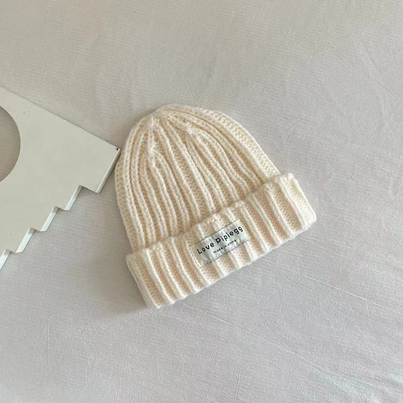 Mũ Len Dệt Kim Kẻ Sọc Dọc Màu Sắc Kẹo Ngọt Xinh Xắn Phong Cách Hàn Quốc Cho Bé