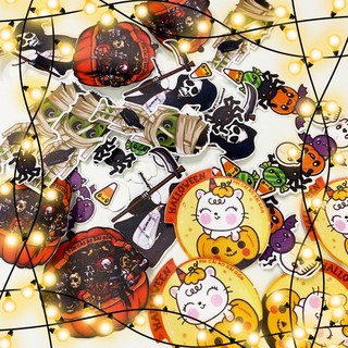 20 Sticker hình halloween đáng yêu để dán xổ ,trang trí