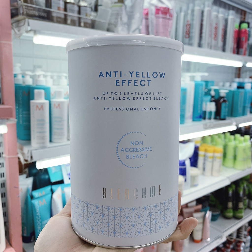 Bột tẩy tóc Keroa lên tông 9,10 màu xanh và trắng 700g