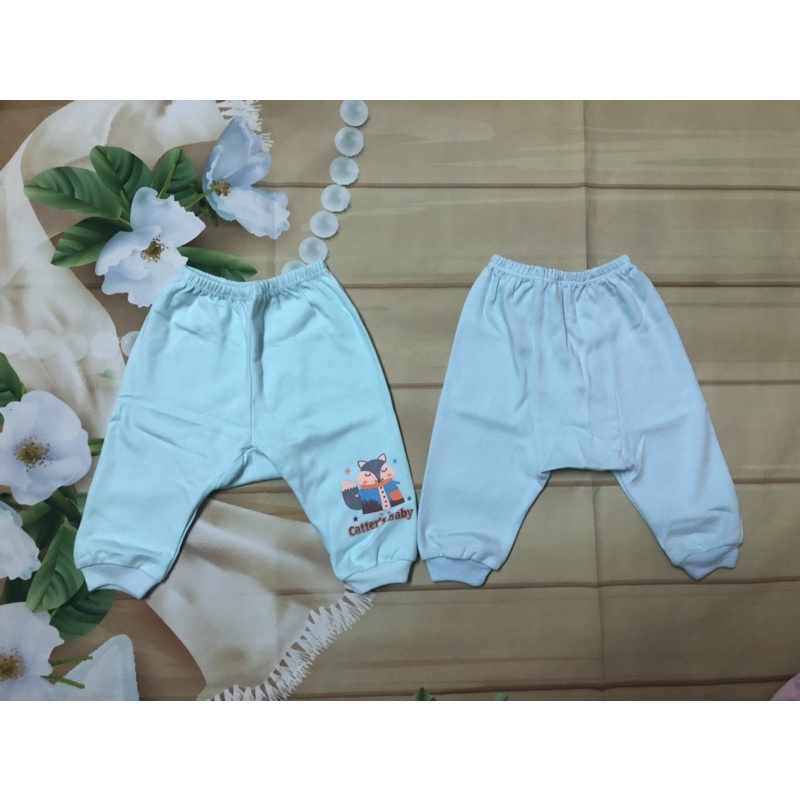 Quần cater cotton dày can đũng 1/3/6/9/12 tháng