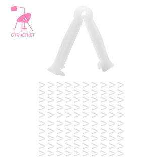 Set 100 kẹp rốn dùng một lần hình động vật / heo