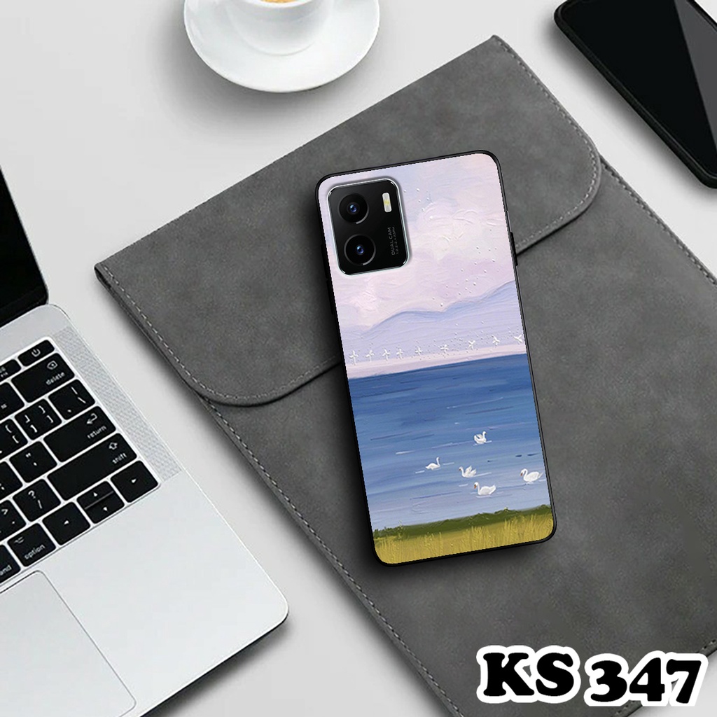 Ốp lưng Vivo Y15a - Y15s - Ốp Vivo in hình Cánh đồng hoa - Chất liệu TPU siêu bền