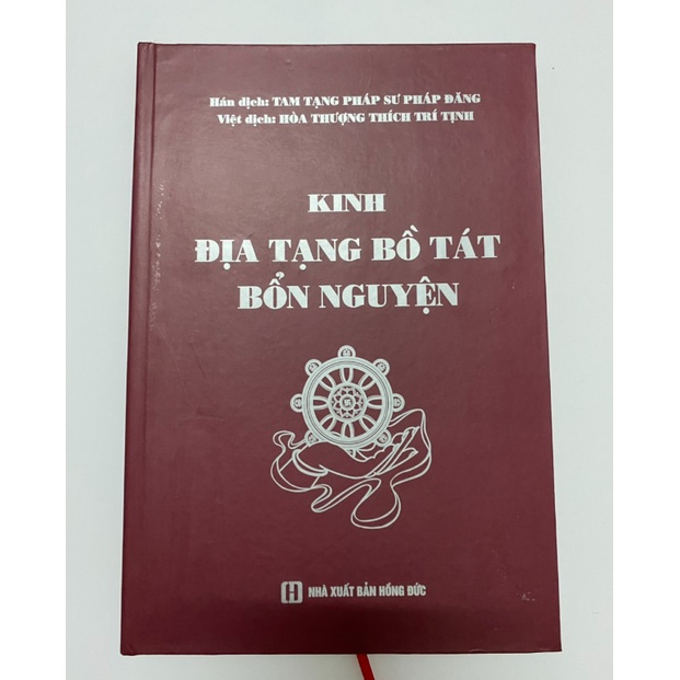 Mã BMLTA50 giảm đến 50K Sách - Kinh Địa Tạng Bồ Tát Bổn Nguyện Trọn Bộ