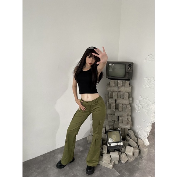 QUẦN KAKI TÚI HỘP ỐNG LOE