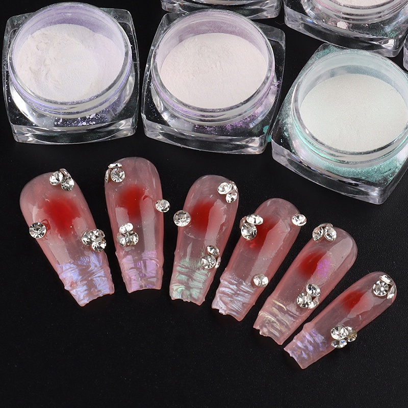 Bột Tráng Gương Lấp Lánh Dùng Trang Trí Móng Tay Nghệ Thuật