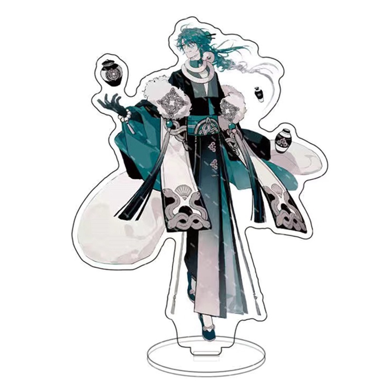 Songping Mô Hình Anime Genshin Va Chạm Diluc Venti Klee Zhongli Bằng Acrylic Đứng Để Bàn Trang Trí Mới