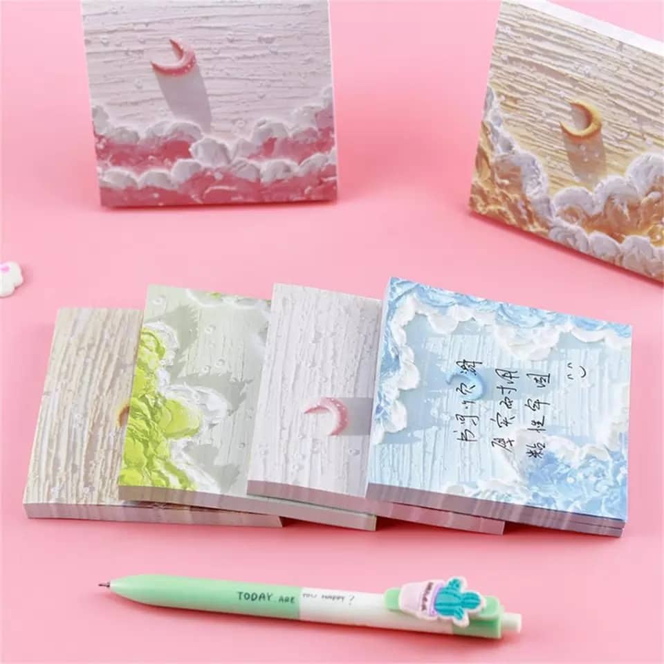 Xấp Giấy Nhớ 50 tờ Giấy Note Giấy Ghi Nhớ Cute Dễ Thương Cho Học Sinh Sinh Viên Văn phòng