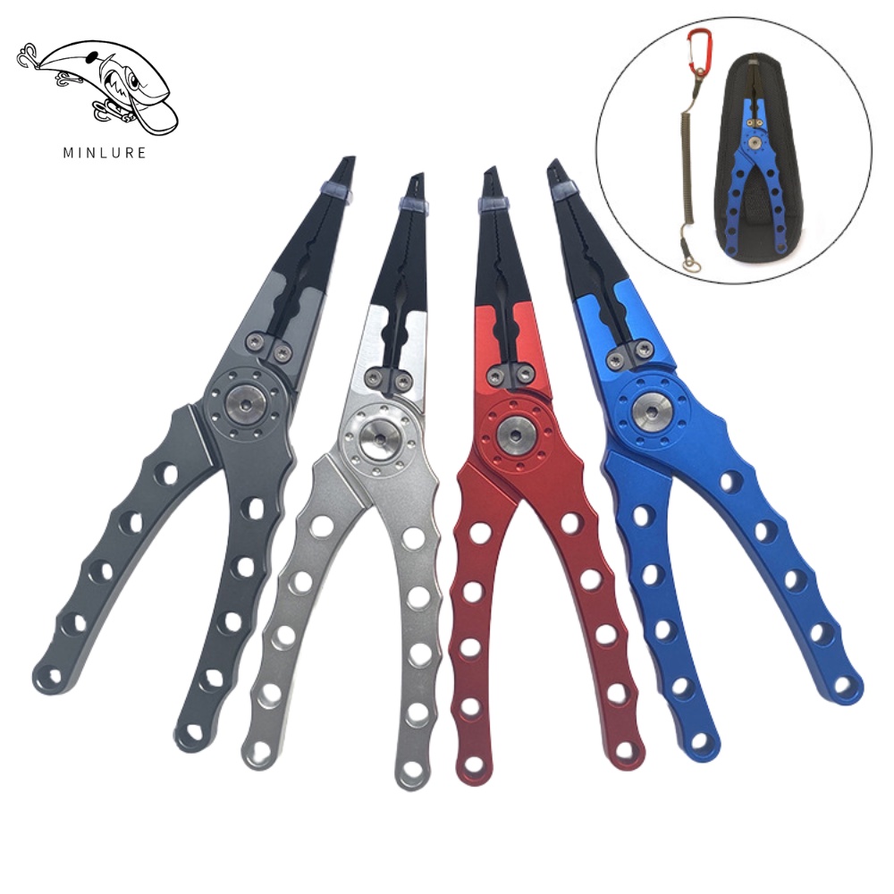 Kìm gỡ lưỡi câu gỡ cá cắt dây pe chất liệu nhôm alumium cao cấp không rỉ nhẹ nhàng bền bỉ