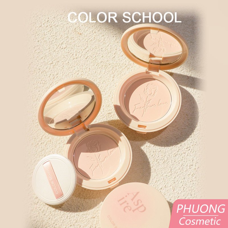 Phấn Phủ COLOR SCHOOL Skin Care Naked Pressed Powder