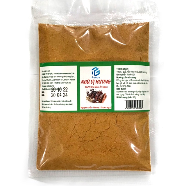 Bột Ngũ Vị Hương Tgfoods