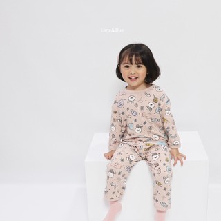 Lime&Blue bộ đồ thỏ cho bé Hàn Quốc