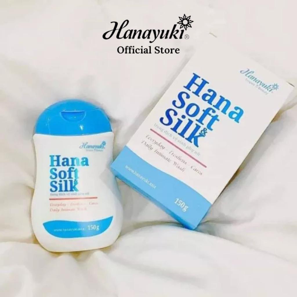 Dung Dịch Vệ Sinh Phụ Nữ Hana Soft Silk Chính Hãng - Hanayuki Chính Hãng Giúp Khử Mùi Vùng Kín 150g