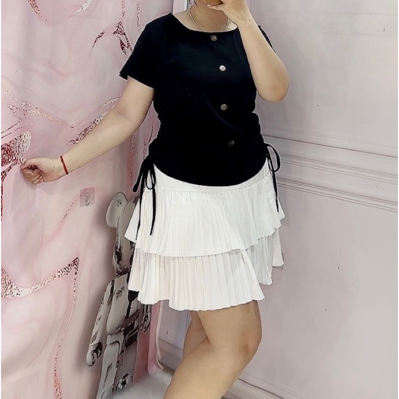 Áo thun thiết kế rút dây Bigsize  68kg đến 95kg