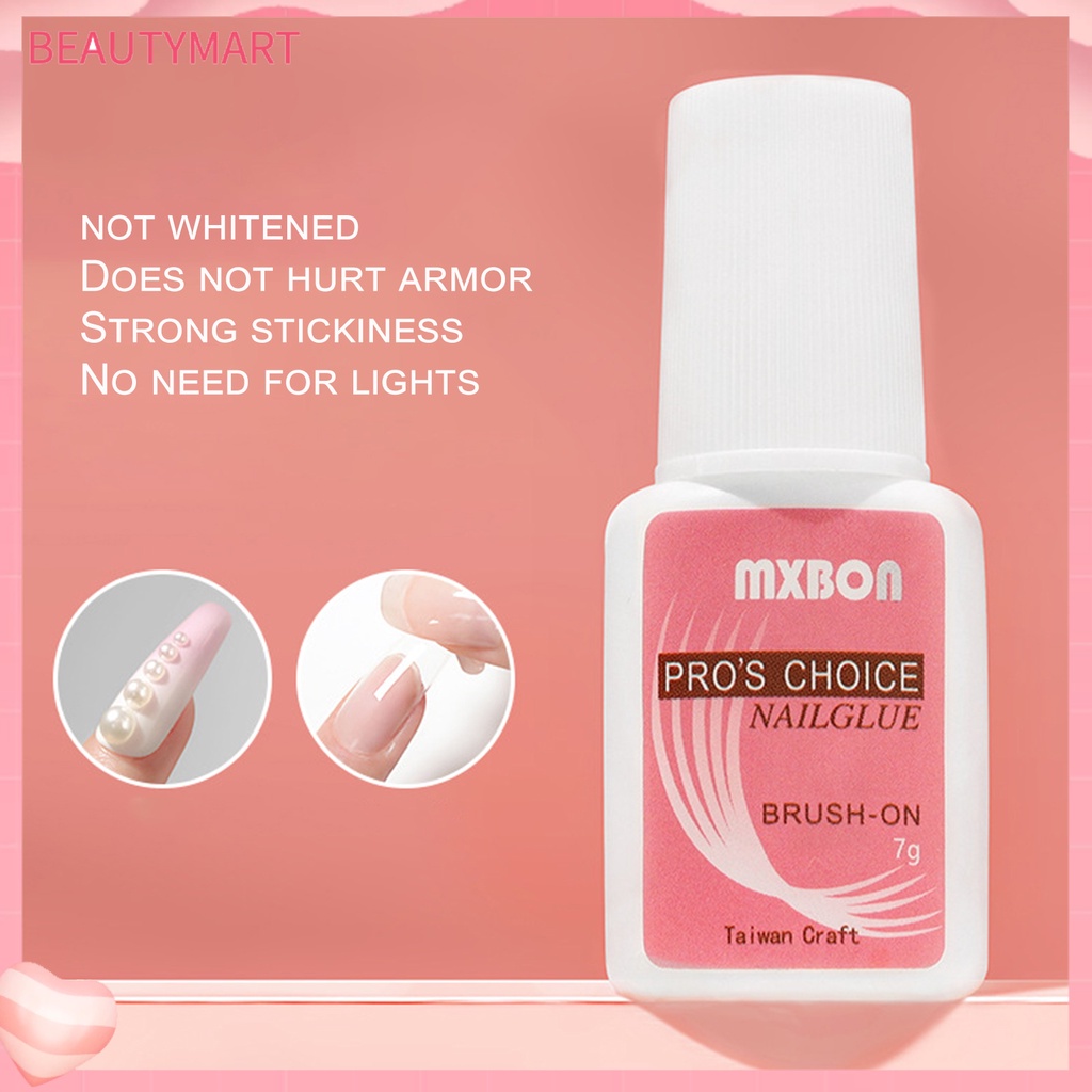 Keo Dán Móng Tay 7g Dạng Lỏng Nhanh Khô Chắc Chắn Không Mùi Tiện Dụng