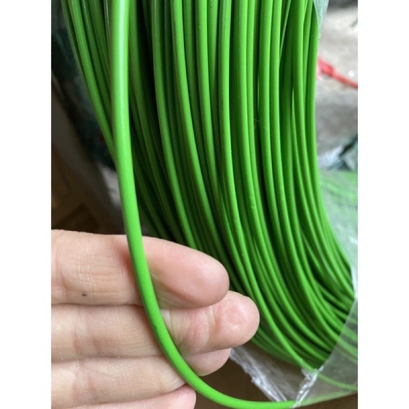 10 Mét dây thép bọc nhựa màu xanh lá 3.5 li không rỉ