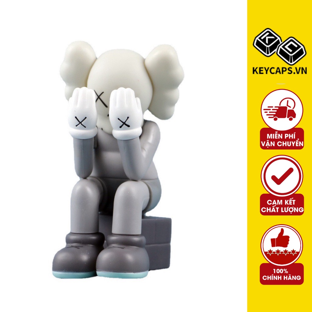 Đồ Chơi Mô Hình Kaws - Phiên Bản Tư Thế Ngồi Chất Lượng Cao Thiết Kế Tinh Tế Sang Trọng