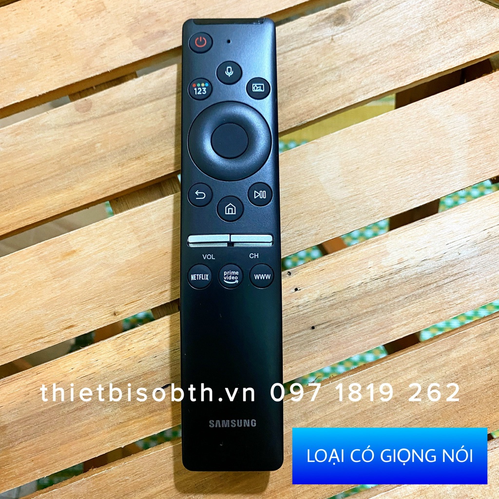 Điều khiển tivi samsung cong giọng nói, Remote tivi samsung giọng nói hàng loại 1