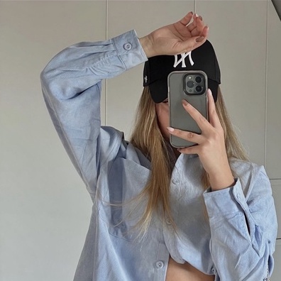 Nón MLB x 47 Brand Mỹ_Logo NY Black White