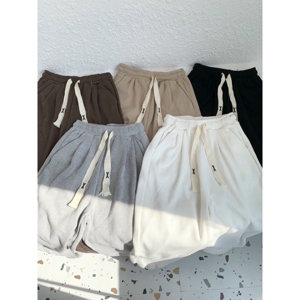 Quần Jogger chất Len Tăm