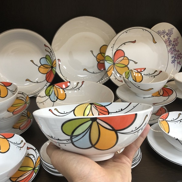 tô sứ Minh Long Daisy Bóng Bay - tô sứ minh long