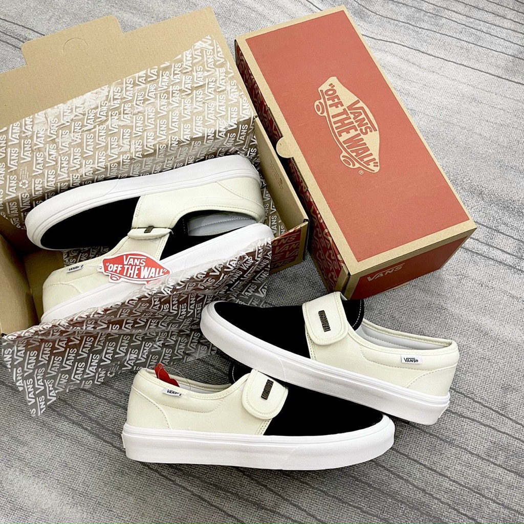 Giày Vans Slip On Strap Fear Of God, Vans Slip On Fear Of God Off White ICC Shoes