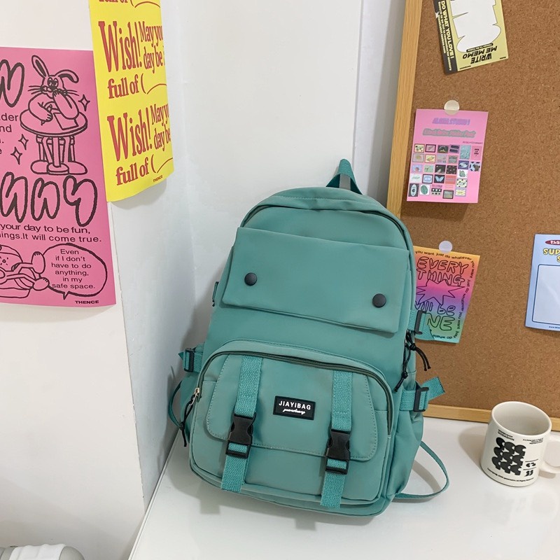 Balo đi học, túi du lịch cao cấp Unisex dành cho học sinh sinh viên, chống thấm nước - Hàng Quảng Châu Cao Cấp (BL7)