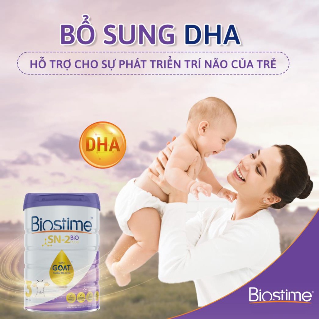 Sữa Dê Biostime SN2 Bio Plus Ultra Goat 800g