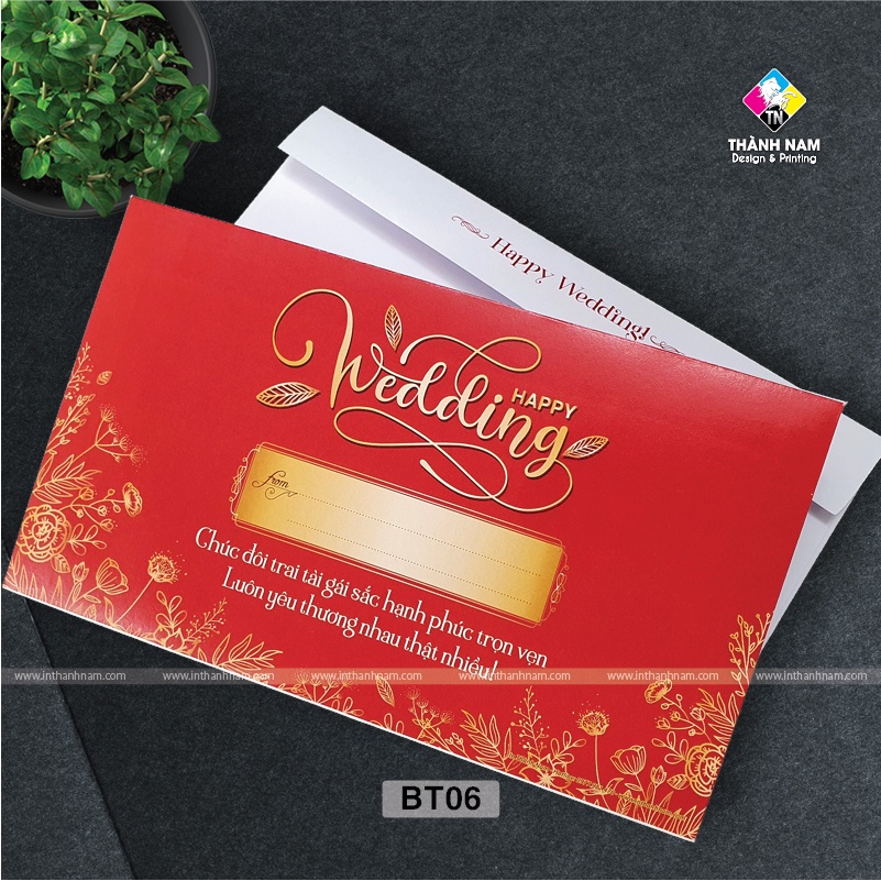 Phong bì mừng đám cưới