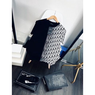 ÁO THUN HỌA TIẾT DIOR NỬA THÂN HOTTREND 2022