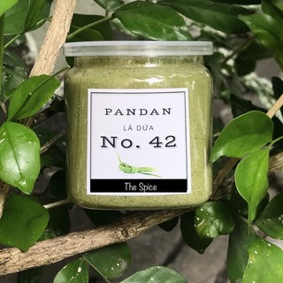 Bột lá dứa lá nếp nguyên chất màu 100% tự nhiên cao cấp the spice - pandan powder hũ hoặc túi zip
