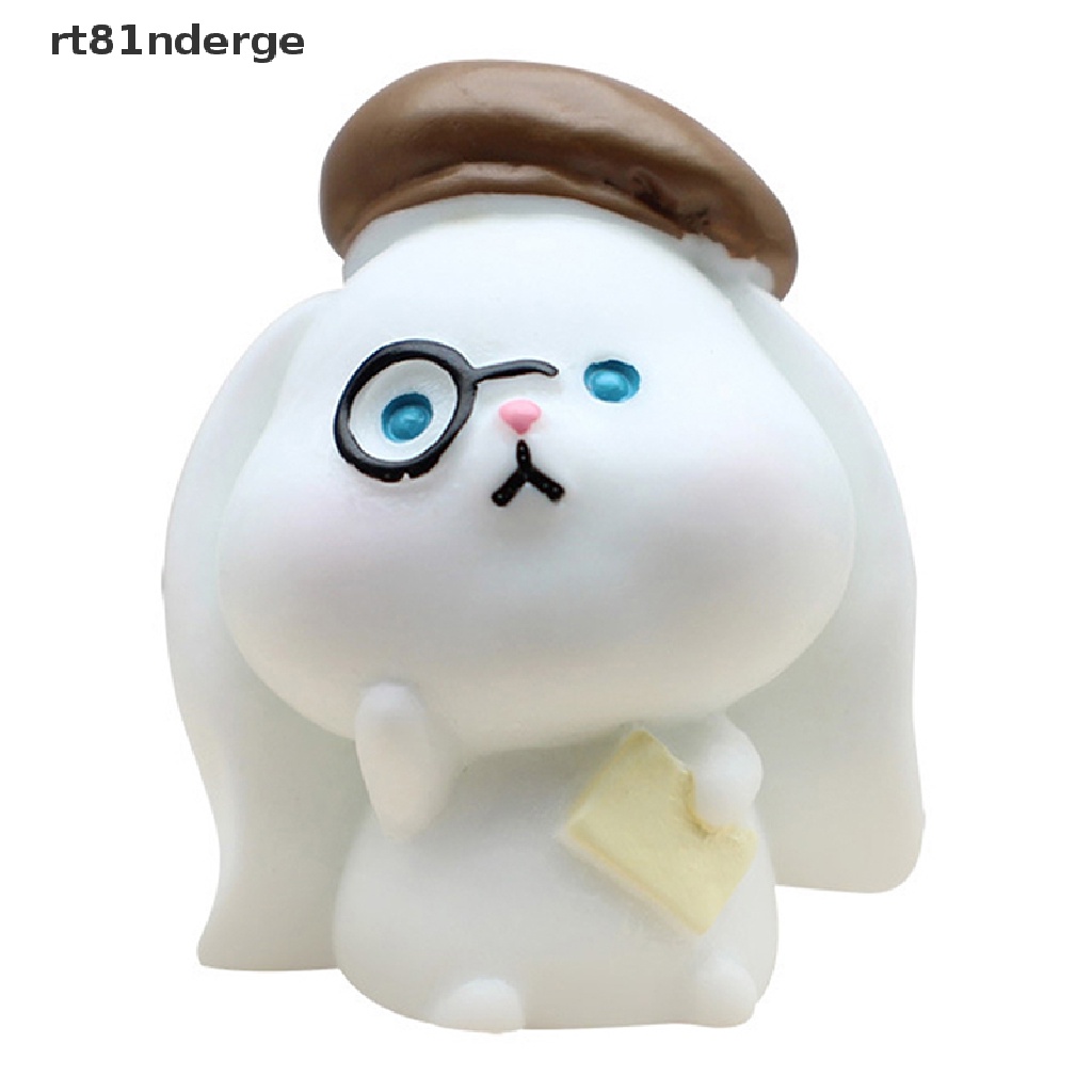 1 Tượng Thỏ Con Mini Trang Trí Đáng Yêu