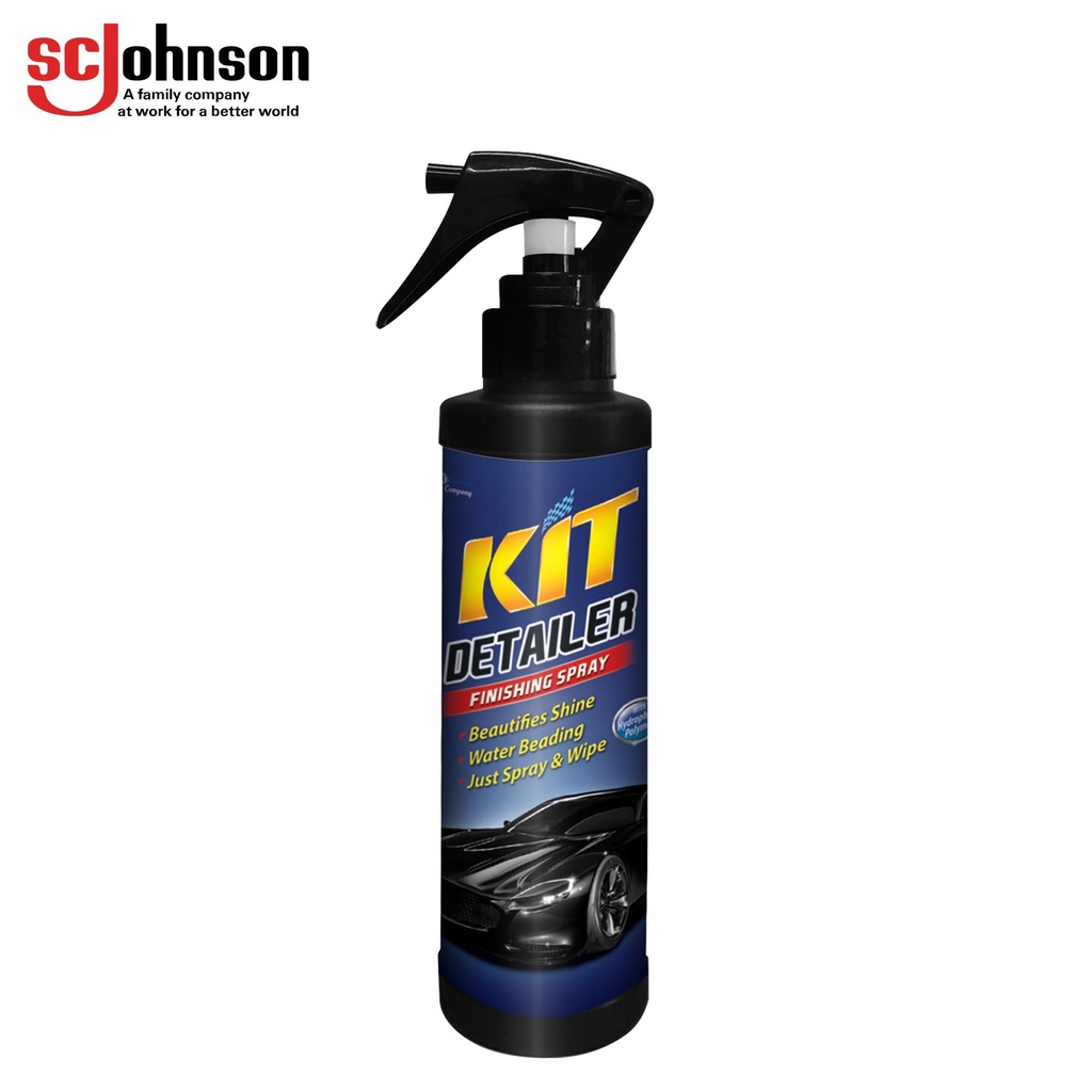 XỊT PHỦ BÓNG DETAILER NƯỚC SƠN (NHỰA MÀU) -KIT DETAILER (200ML)