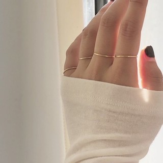 basic ring silver925
