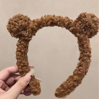 Cài tóc gấu cute dễ thương - Băng đô tóc con gấu
