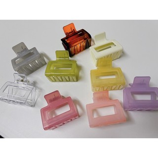 Kẹp tóc vuông mini nhiều màu A1