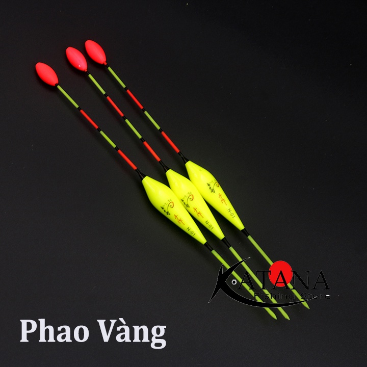 3 Cây Phao câu đài, câu tay, câu đơn, size ngắn
