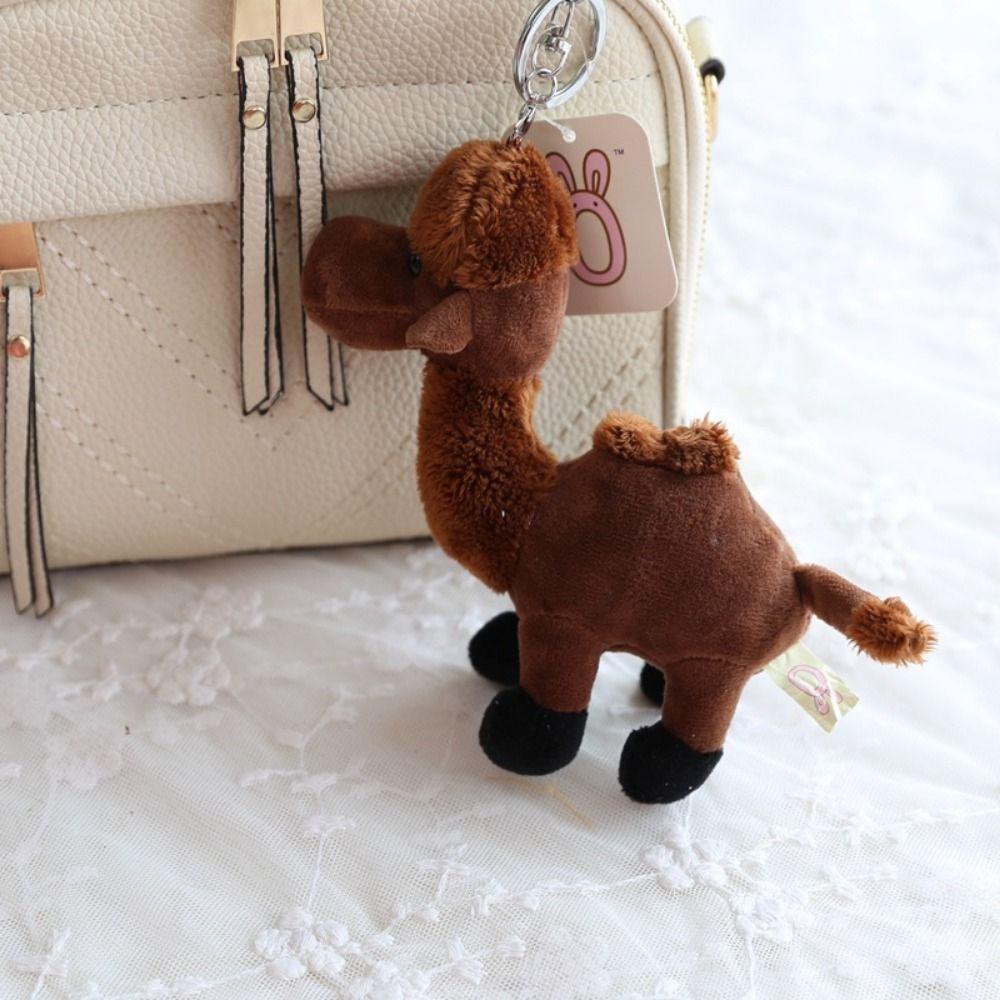 Móc Khóa Hình Lạc Đà Nhồi Bông Đáng Yêu 15CM