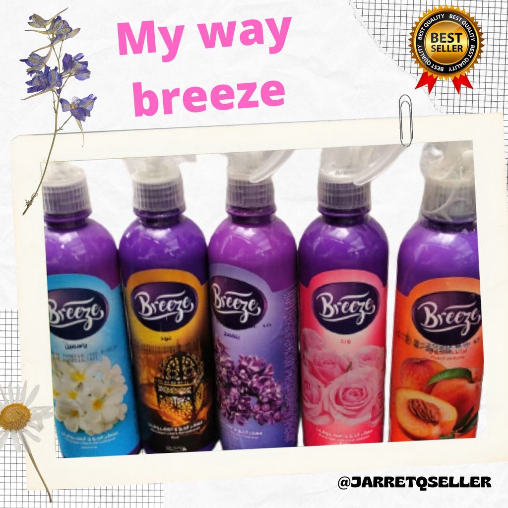 🆕 Đường Phố Của Tôi Gió Jarretq Seller || Nước Hoa Làm Mát Không Khí Đa Năng 24H My way Breeze || Theo cách của tôi, nhiều biến thái || Gió Đường Của Tôi 400ml