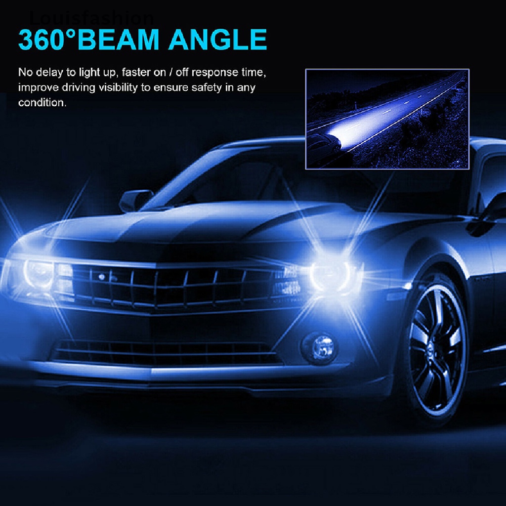 2 Bóng Đèn Pha Siêu Sáng H1 8000K 100W Cho Xe Hơi