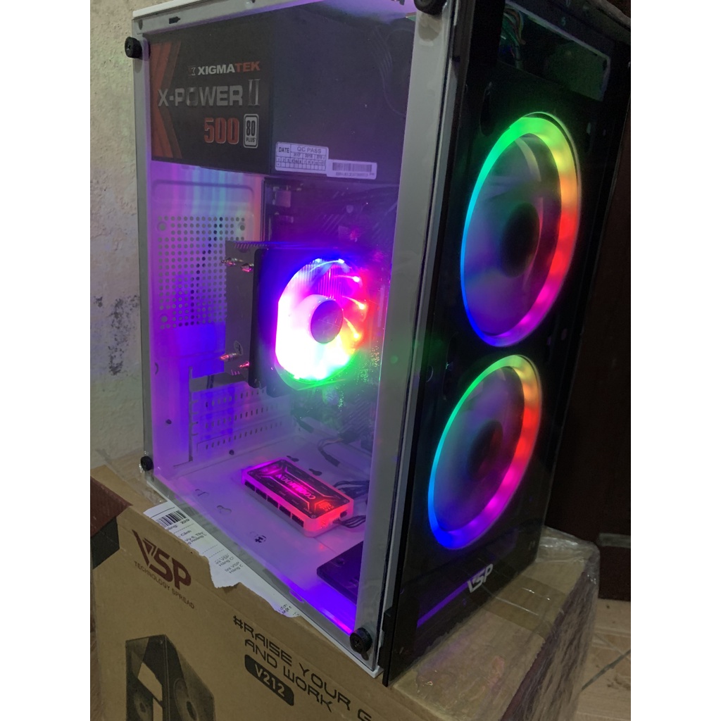 Bộ Cây máy tính I5 I3 Ram 8g VGA rời mới 95% chơi mượt Liên minh, Đột kích,fifa 4,Free fire,PUBG MB,GTA...