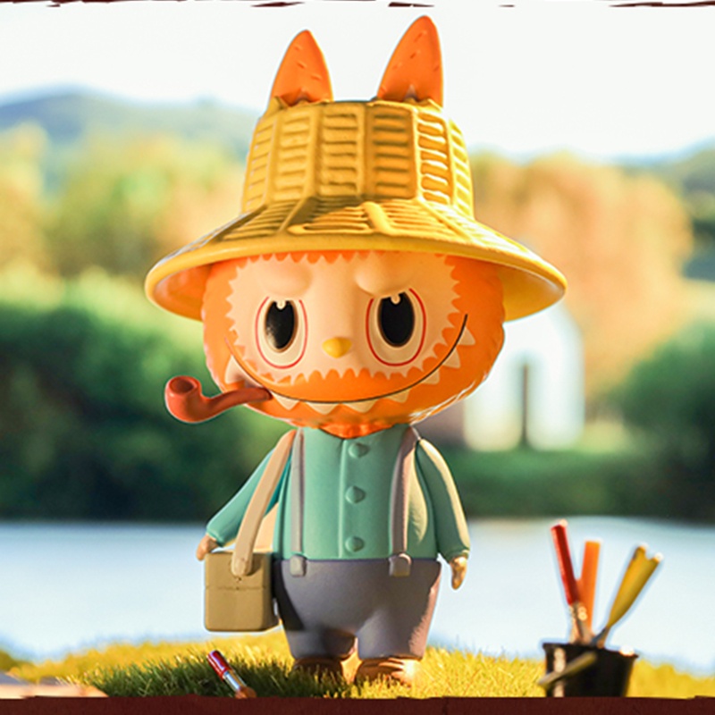 ★Hgtoys★Búp Bê Popmart LABUBU Nghệ Thuật Trang Trí